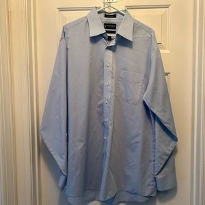 Stafford dress shirt XXL light blue